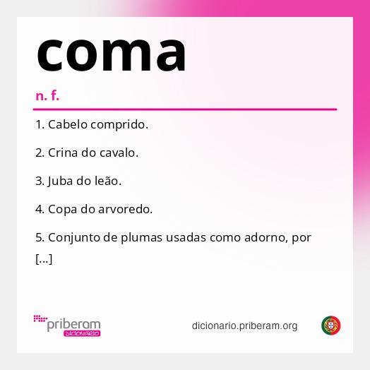 Significado de coma